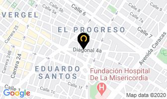 Mapa de Sermetales Ltda. en Bogotá D.C