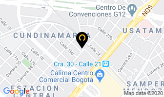 Mapa de Serpart Ltda. en Bogotá D.C