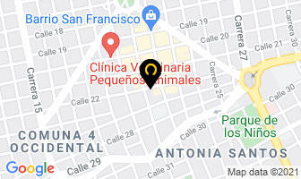 Mapa de Serrano Col. Ltda en Bucaramanga