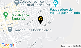 Mapa de Serrano D. Antonio en Bucaramanga