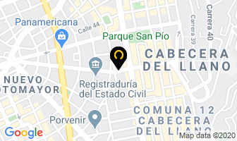 Mapa de Serrano Serrano Alberto en Bucaramanga