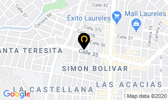 Mapa de Sersalud Ltda. en Medellín