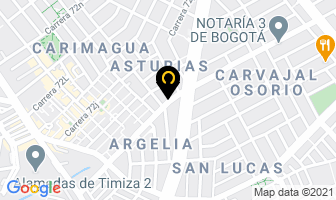Mapa de Serthek Ltda. en Bogotá D.C