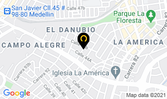 Mapa de Serticom Ltda en Medellín