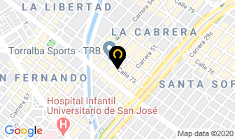 Mapa de Sertrade Ltda. C.i. en Bogotá D.C