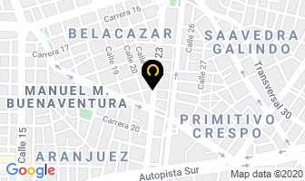 Mapa de Servi Amortiguadores Ltda. en Cali