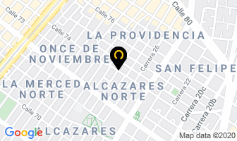 Mapa de Servi-archivos Ltda en Bogotá D.C