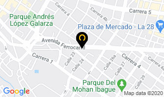 Mapa de Servi Auto Jg en Ibagué