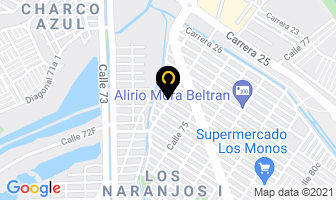 Mapa de Servi Bandas D.j. en Cali
