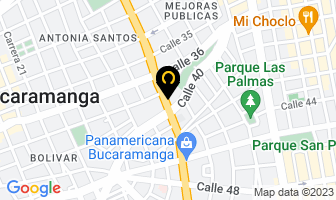 Mapa de Servi-Cad en Bucaramanga