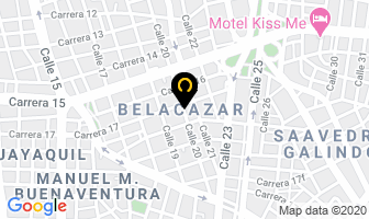 Mapa de Servi Certificaciones en Cali