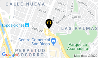 Mapa de Servi Ejes en Medellín