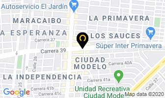 Mapa de Servi Electrónica Maracaibo en Cali