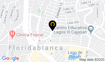 Mapa de Servi Empastes Mesa en Floridablanca