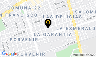 Mapa de Servi Fibras La 5 en Cali