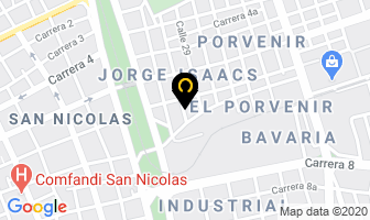 Mapa de Servi-grúas en Cali