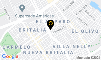 Mapa de Servi Gruas Ladino en Bogotá D.C