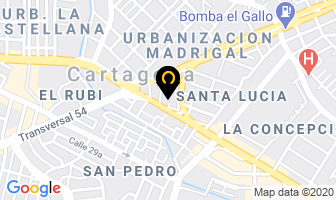 Mapa de Servi-intel en Cartagena
