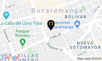 Mapa de Servi Marca en Bucaramanga