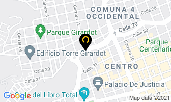 Mapa de Servi-muelles en Bucaramanga