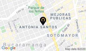 Mapa de Servi-papeles en Bucaramanga