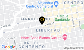 Mapa de Servi-papeles en Cúcuta