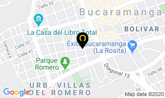 Mapa de Servi-record en Bucaramanga