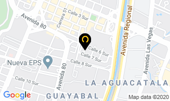 Mapa de Servi-refriaire en Medellín