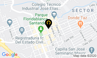 Mapa de Servi-repuestos en Floridablanca