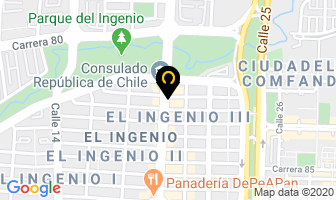 Mapa de Servi-reyes en Cali