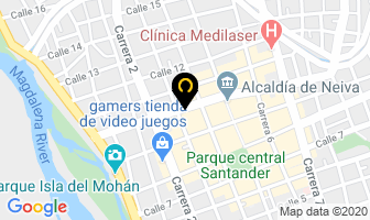Mapa de Servi Zenith en Neiva