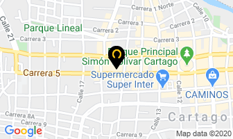 Mapa de Serviagrícola Hernández en Cartago