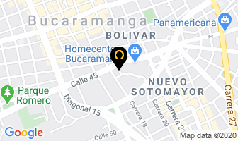 Mapa de Serviairegas en Bucaramanga