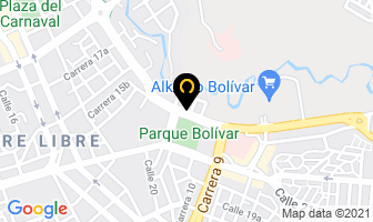 Mapa de Serviasistencia Bolivar en Pasto