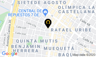 Mapa de Serviautos Jc en Bogotá D.C