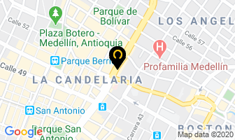 Mapa de Servibanca S.a. en Medellín