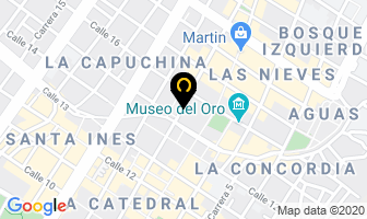 Mapa de Servibanca S.a. en Bogotá D.C
