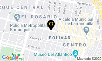 Mapa de Servicaribe Digital en Barranquilla