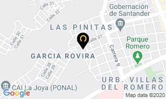 Mapa de Servicarnes La Sexta en Bucaramanga