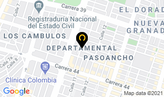 Mapa de Service De Colombia E.u. en Cali