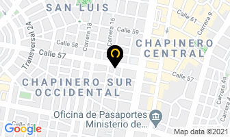 Mapa de Service Express en Bogotá D.C