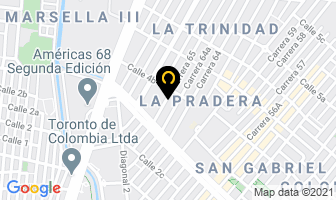 Mapa de Service Support Graphic Arts en Bogotá D.C