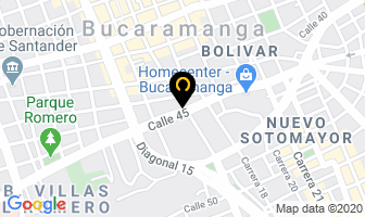 Mapa de Servicentro La Union en Bucaramanga