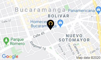 Mapa de Servicentro Profiautos en Bucaramanga