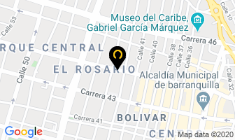 Mapa de Servicentro Rincón De La 44 en Barranquilla