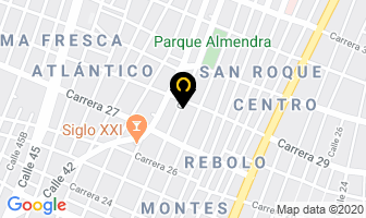 Mapa de Servicentro Taller Almendra Ltda. en Barranquilla