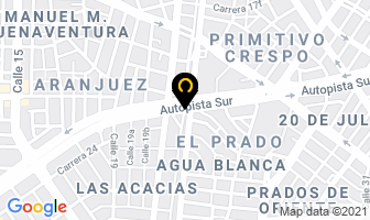 Mapa de Servicio Automotriz Alvaro Prieto en Cali