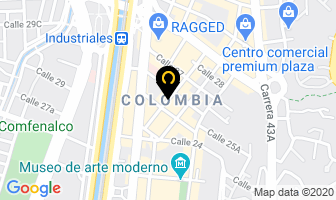 Mapa de Servicio Automotriz G.t.e. en Medellín