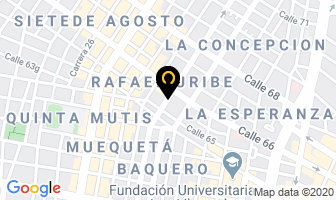 Mapa de Servicio Automotriz Vascar en Bogotá D.C