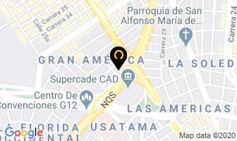Mapa de Servicio De Aseo Y Cafeteria en Bogotá D.C